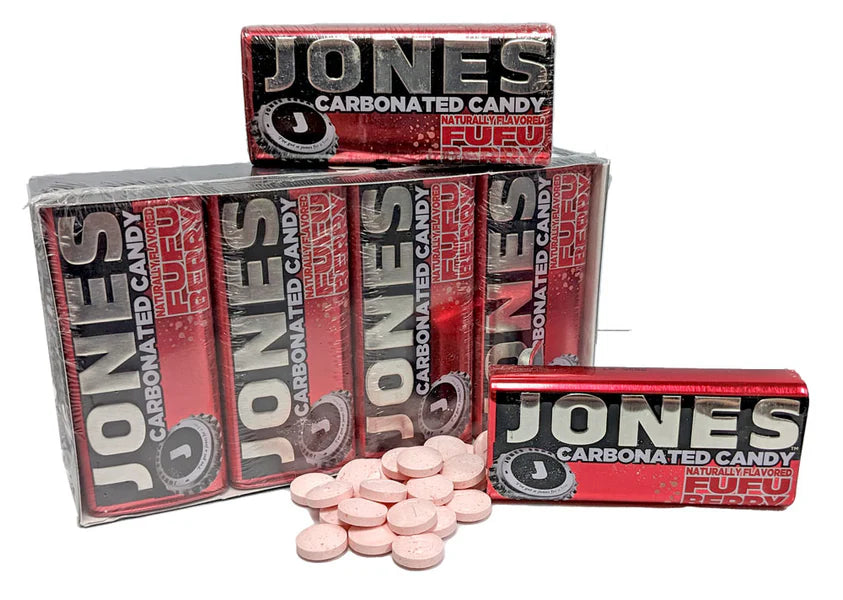 Jones Carbonated Candy - Fufu Berry (25g) (Canada) 8-pack