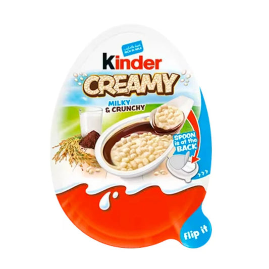 Kinder Creamy - Milky & Crunchy (19g) (India) 12ct