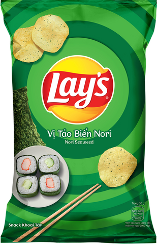 Lay's Nori Seaweed (32g) (Vietnam) 6 Pack