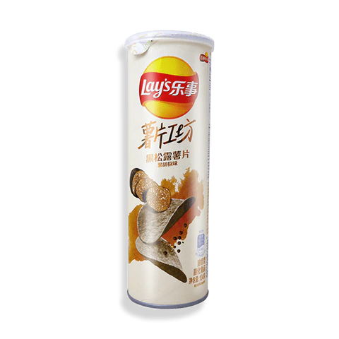 Lay's Stax Black Truffle & Pepper (104g) (China) 4-Pack