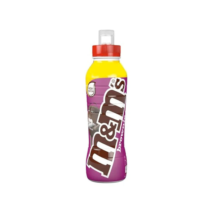 M&M's Chocolate Brownie Milkshake Drink (350ml) (UK) 8Pack