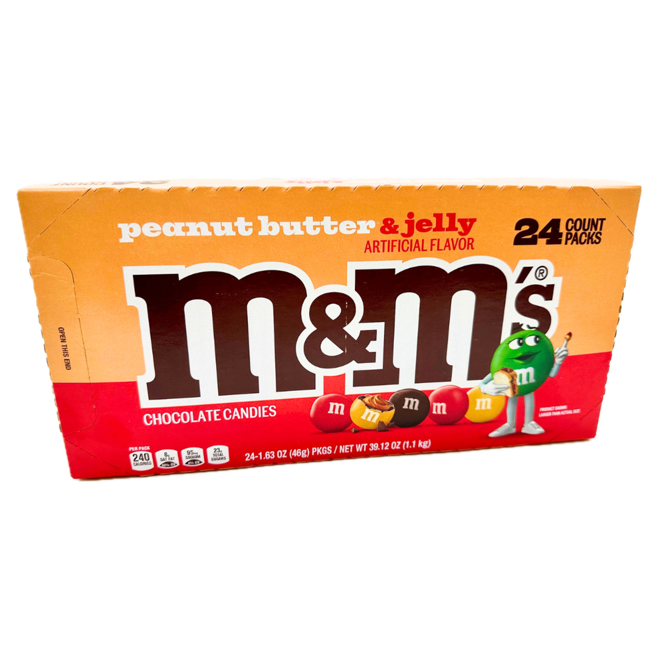 M&Ms Peanut Butter & Jelly (1.1kg) (24ct)