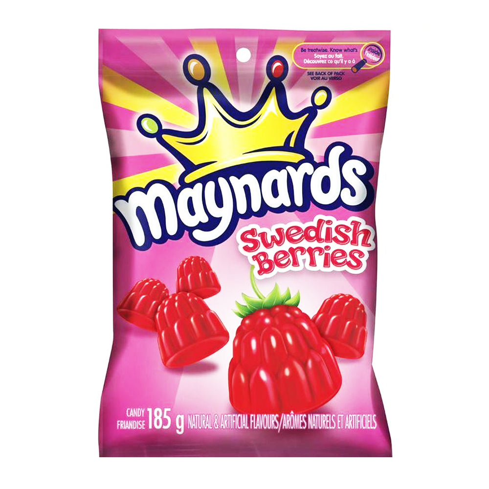 Maynards Swedish Berries 154g (Canada) 6-Pack – Pop's Distro Inc ...
