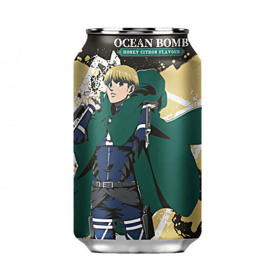 Ocean Bomb Attack On Titan Honey Citron (330ml) Taiwan (6pk)