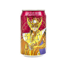 Ocean Bomb Saint Seiya Peach Yogurt (330ml) Taiwan (6pk)