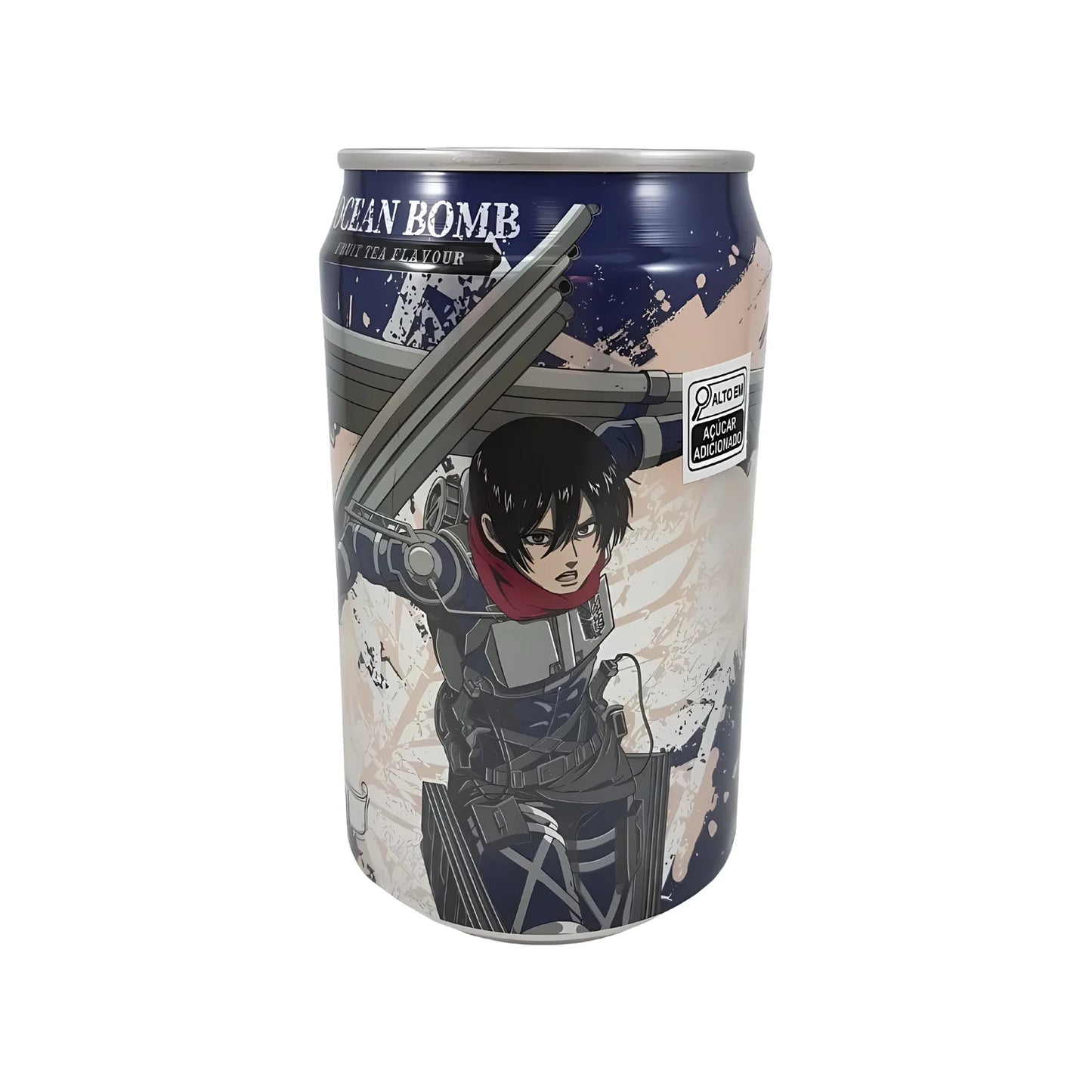 Ocean Bomb Attack on Titan Fruit Tea Sparkling Water (330ml) (Taiwan) 6ct