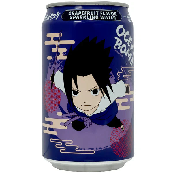 Ocean Bomb Naruto Shippuden Grapefruit Sparkling Water (330ml) USA (6ct)