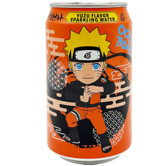 Ocean Bomb Naruto Shippuden Yuzu Sparkling Water (330ml) USA (6ct)