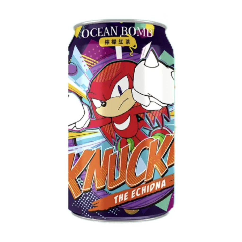 Ocean Bomb Sonic The Hedgehog Lemon Black Tea Drink (315ml) (China Ocean Bomb Sonic The Hedgehog Lemon Black Tea Drink (315ml) (China