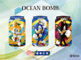 Ocean Bomb Sonic The Hedgehog Peach Tea (315ml) (Taiwan) 6-Pack