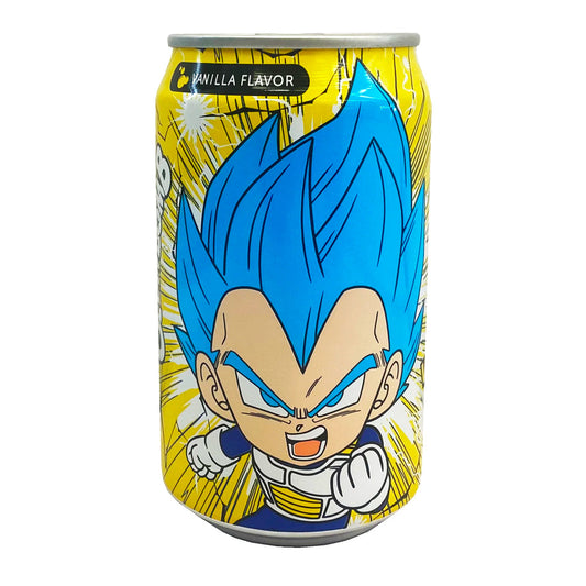 Ocean Bomb Dragon Ball Z Vegeta Sparkling Water Vanilla 11.15oz Can (Taiwan) 6-Pack