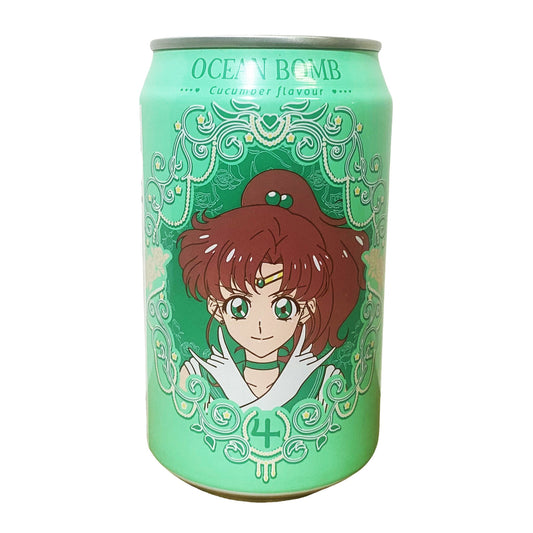 Ocean Bomb Sailor Moon Sparkling Water Cucumber (11.15) (Taiwan) 6-Pack