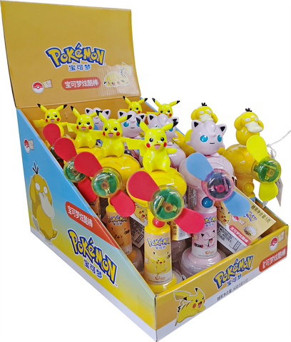 Pokémon Candy and Fan Stick Box of 12