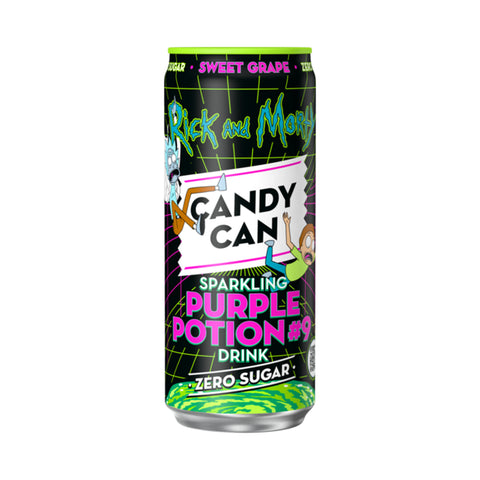 Rick and Morty Sparkling Purple Potion #9 - Sweet Grape Zero Sugar (330ml) (Netherlands) 6ct