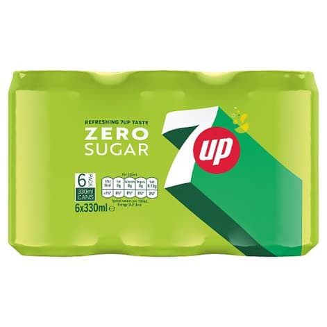 7UP Mojito (330ml) (Canada) (6 PACK)