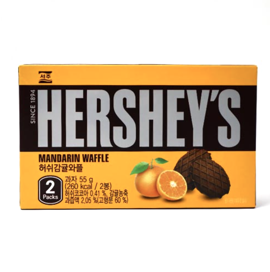 Hershey's Mandarin Flavored Waffle (55g) 6-Pack