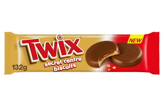 Twix Secret Centre Biscuits (132g) UK (12ct)