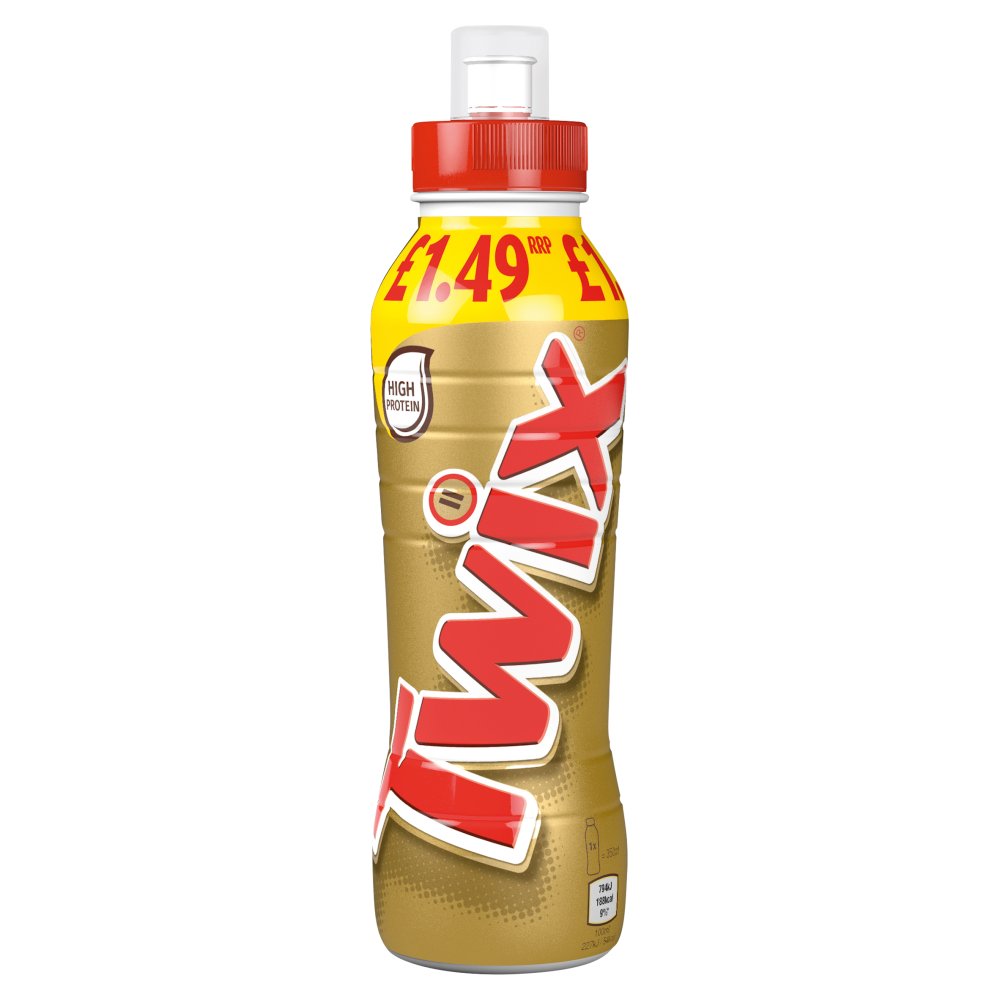 Twix Chocolate Brownie Milkshake (350ml) (UK) 8Pack