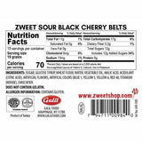 Sour Black Cherry  Belts | Zweet | 10 oz (3 Pack)