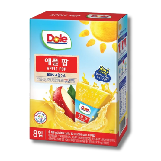 Dole FruPop Apple (62mL)(South Korea) 1 Box - 8 FruPops