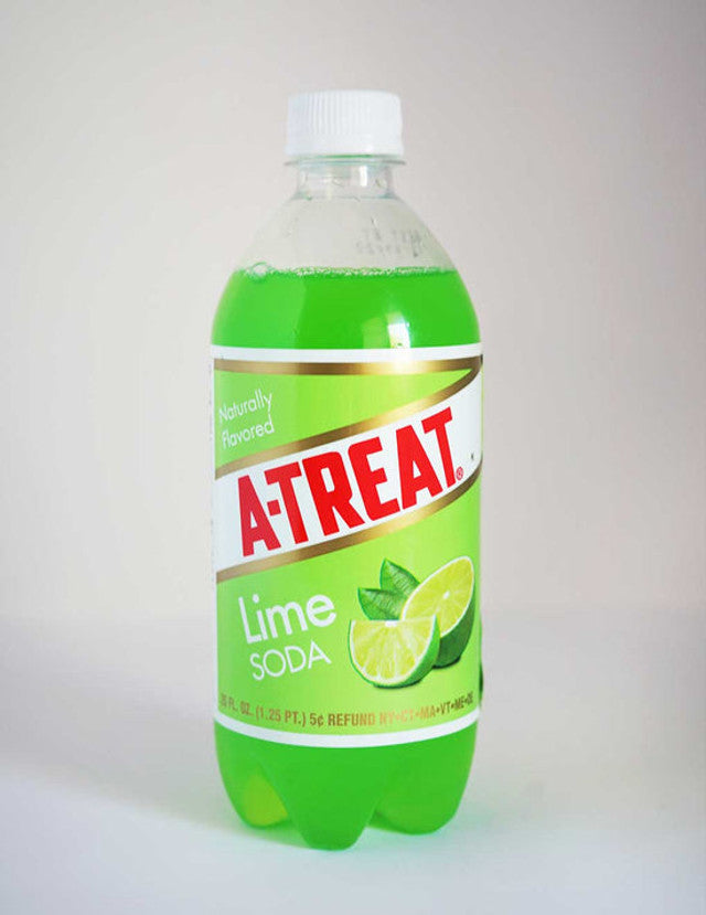 A-Treat Lime Soda (20oz) 6Pack