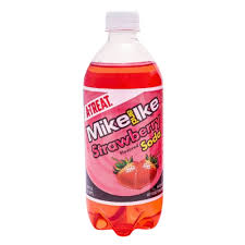 A-Treat Mike N Ike Strawberry Soda (20oz) 6Pack