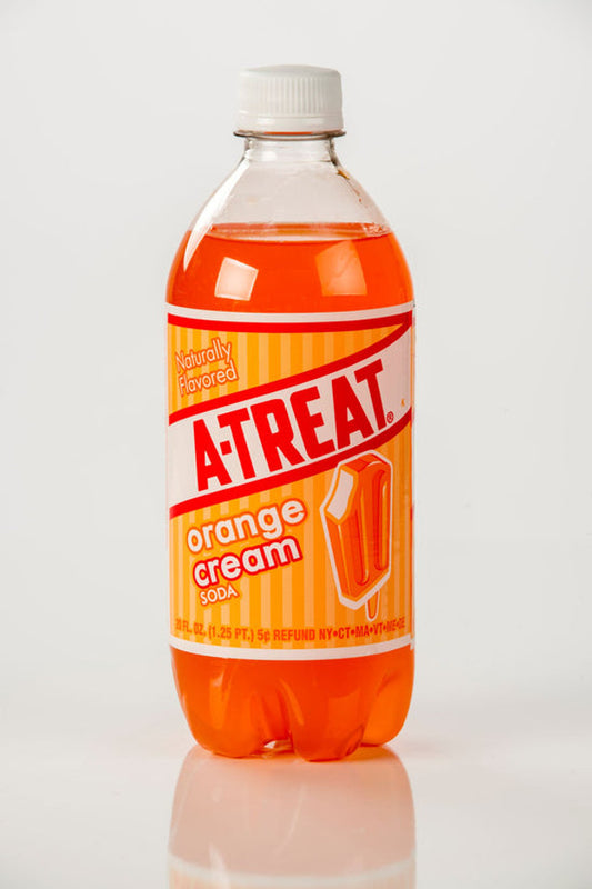 A-Treat Orange Cream Soda (20oz) 6Pack