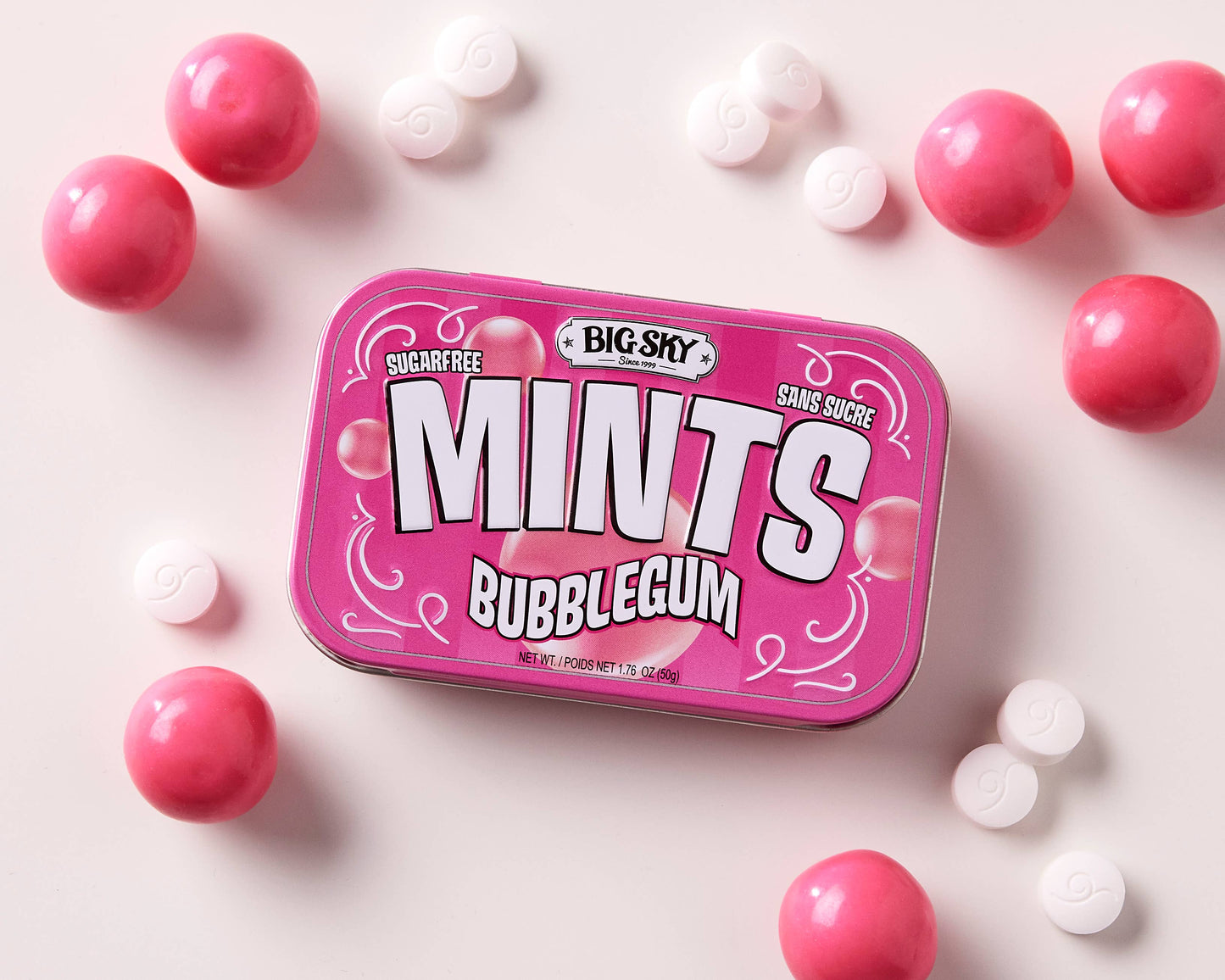 Big Sky Mints - Bubble Gum (50g) 6Pack – POPS DISTRO INC. - WHOLESALE