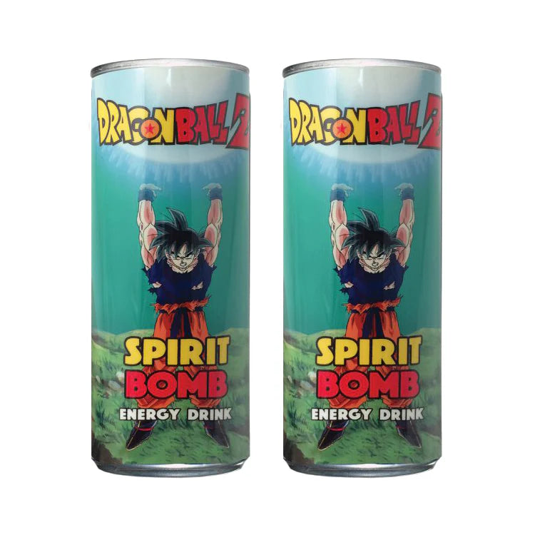 DragonBall Z Spirit Bomb Energy Drink (12floz) 12 pack