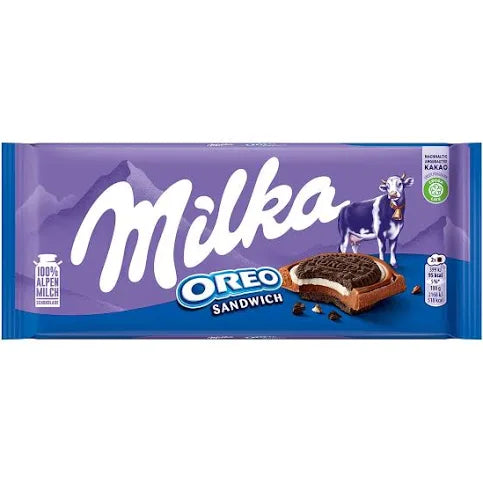 Milka Oreo Sandwich Bar (92g) 16-Pack