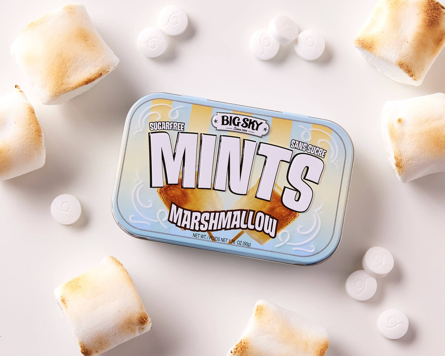 Big Sky Mints - Marshmallow (50g) 6Pack