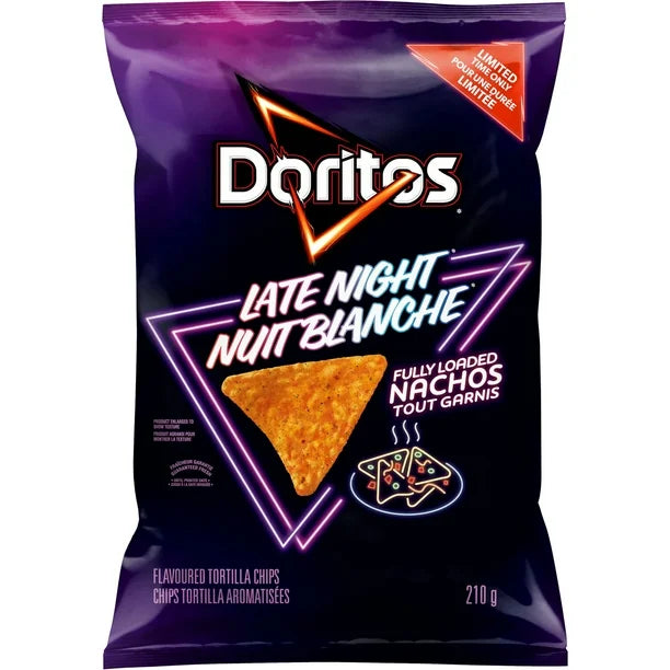 Doritos Late Night Fully Loaded Nachos (69g) Canada (6ct)