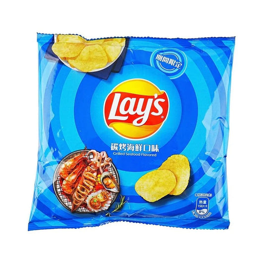 Lays Grilled Seafood (28g) China (4ct)