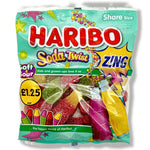Haribo Soda Twist Zing (176g) - Fizzy & Tangy Gummy Candies from the UK (6ct)