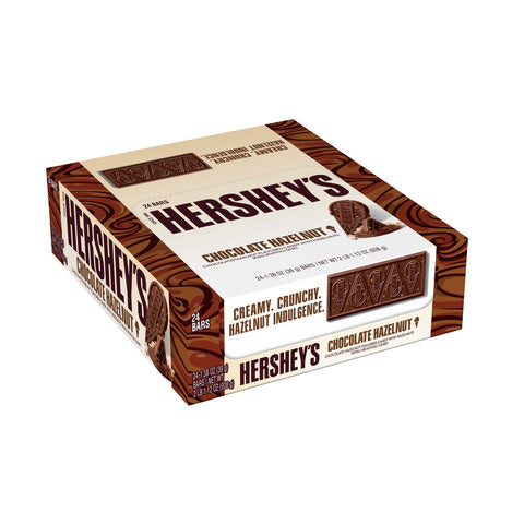 Herseys- Chocolate Hazelnut - Box of 24 (39g)