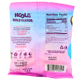 Hoola Piña Colada 6oz bag back — ingredients, nutrition facts and UPC