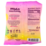 Hoola Pink Lemonade 6oz bag back — ingredients, nutrition facts and UPC