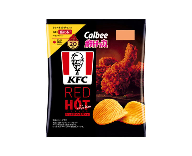 Calbee KFC Red Hot Chicken (68g) 6 pack (Japan)