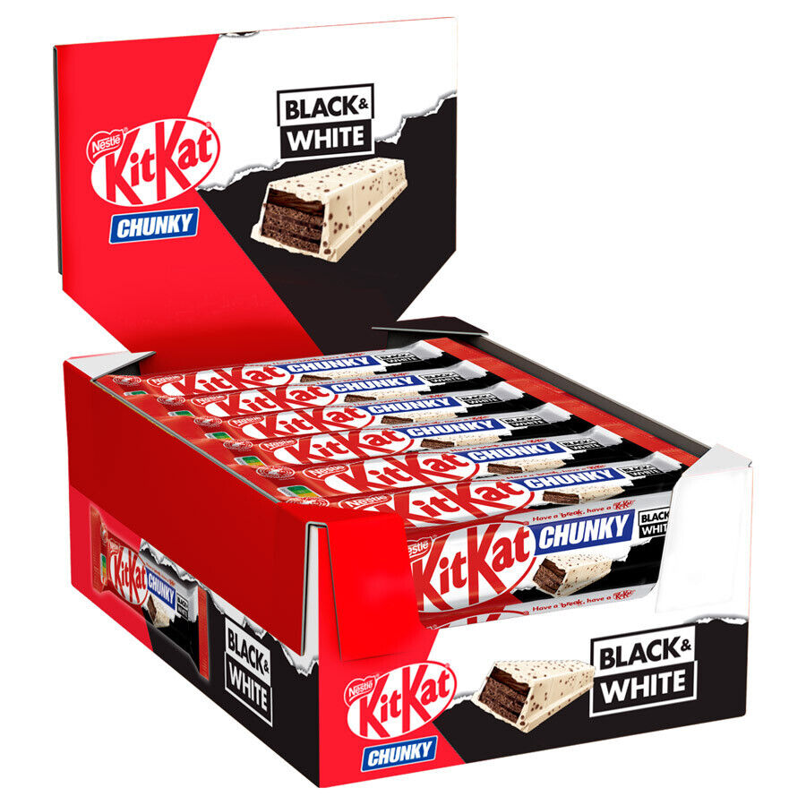 KitKat Chunky Black & White (42g) Austria (24ct)