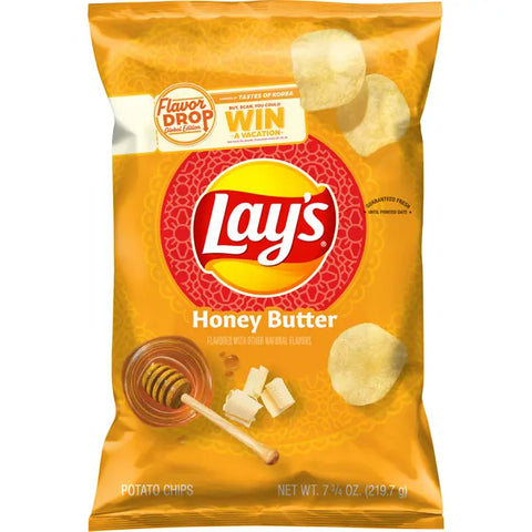 Lay's Honey Butter 4 pack (200g) (Canada) BIG BAG!