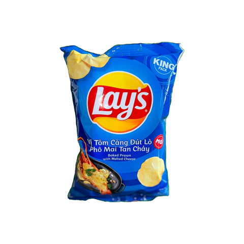 Lays Baked Prawn With Melted Cheese (54g)(Vietnam) 6 Pack