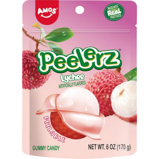 Amos Peelerz Lychee 6 pack (6oz)