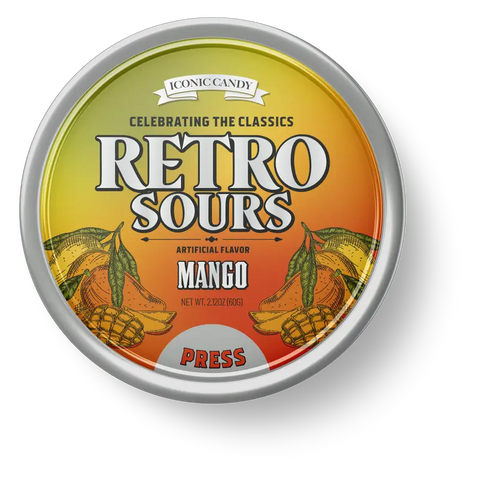 Retro Sours - Mango 8ct (60g)