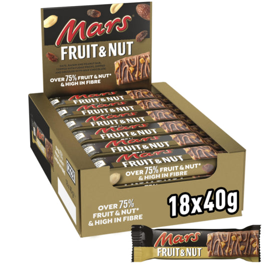 Mars Fruit & Nut (40g) (UK) 18ct