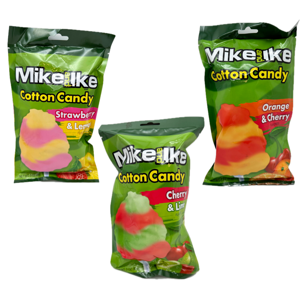 Mike & Ike 3oz Bag , Mixed Variety , 3ct