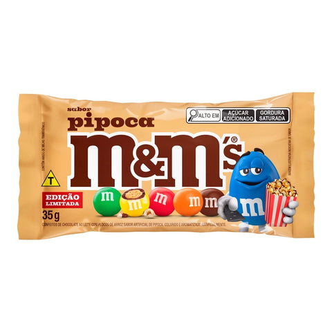 M&M Pipoca 18ct (35g) (Brazil)