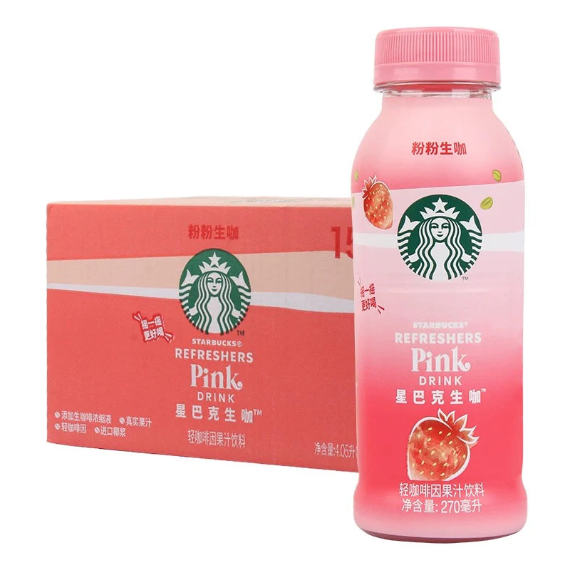 Starbucks Refreshers Pink Drink (270ml) Japan (6ct)