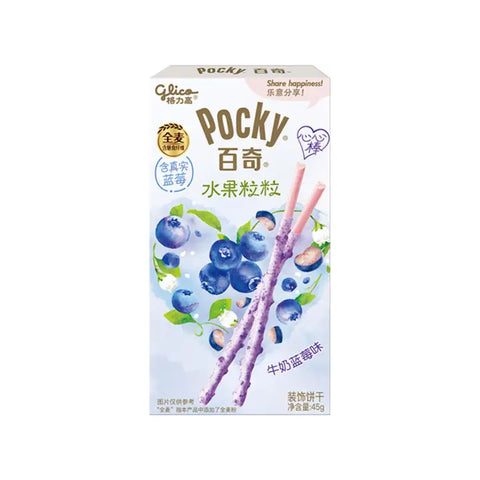 Pocky Almond Stick and Blueberry 6ct (45g) (China)