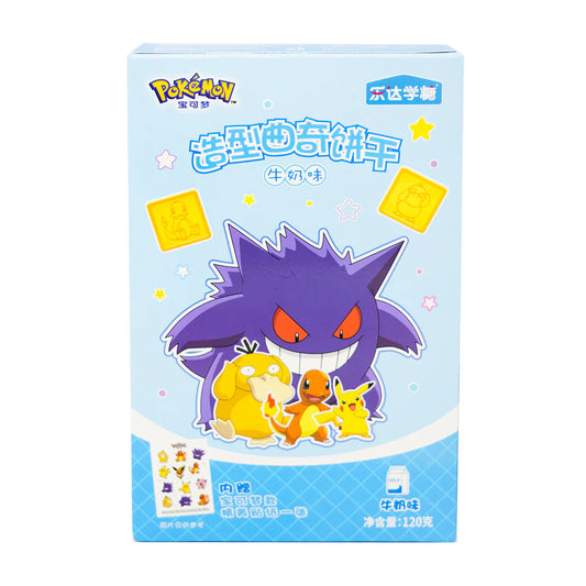 Pokémon Milk Flavored Cookies (120g)(China) - 6Pack