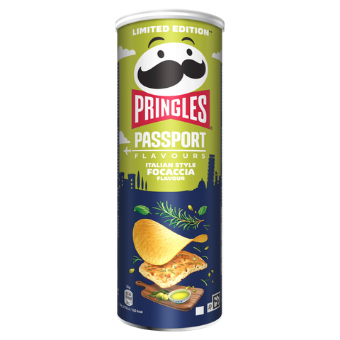 Pringles Italian Focaccia 4ct (165g) (UK)